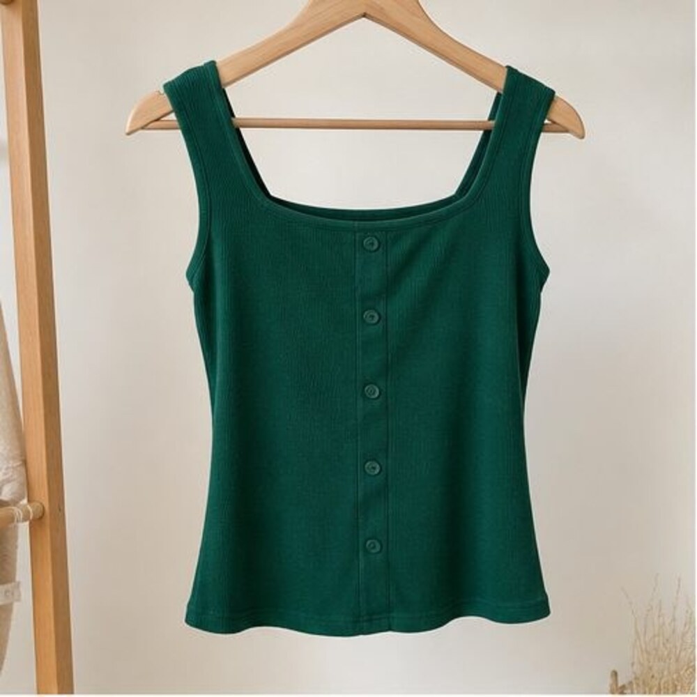Emerald Peplum Top